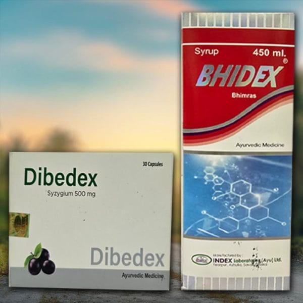 Dibedex (30 cap) + Bhidex + Delivery charge 50 TK